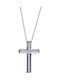 Savvidis Women's White Gold Cross 14K