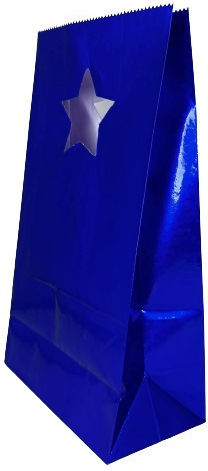 XMASfest Τσάντα για Δώρο Μπλε 23x12.5x12.5εκ.