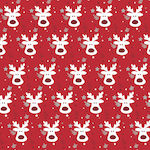 Spitishop Crăciun Hârtie de împachetat pentru Cadou Roșu 70x500cm.