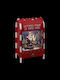 Christmas Illuminated Decorative House Red with Battery 40x25x15cm.