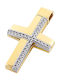 Iris Jewerly Women's Gold Cross 14K