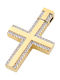 Iris Jewerly Damen Gold Kreuz 14K