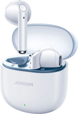 Joyroom JR-PB2 Earbud Bluetooth Handsfree Earphones with Sweat Resistance and Charging Case Whitά