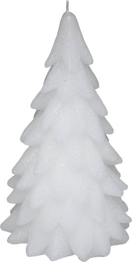 A-s Christmas White Candle