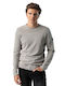 Devergo Herren Langarm-Pullover Gray