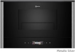 Neff Built-in Microwave Oven 21lt Black / Metallic Silver