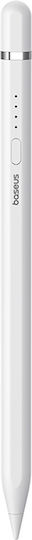 Baseus Smooth Writing Series Active Version Γραφίδα Αφής με Palm Rejection για iPad σε Λευκό χρώμα P80015806211-03