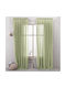 Saray Home Pencil Pleat Curtain Green KE 1944 140x280cm