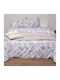 Viopros Duvet Cover Set Cotton Semi-double with Pillowcase 180x240 Fresh Gretel