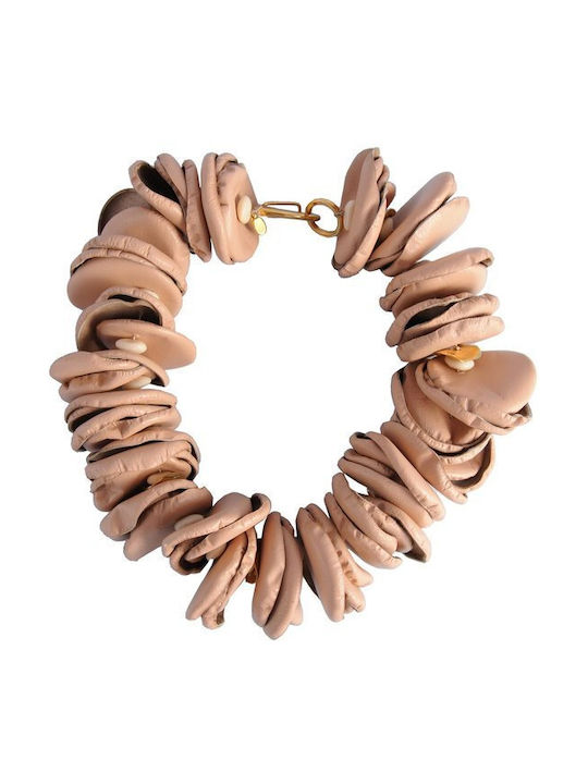 Necklace MARIA MASTORI made of leather