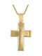 14K Gold Cross for men ST_110