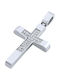 White gold women's cross K14, T00919