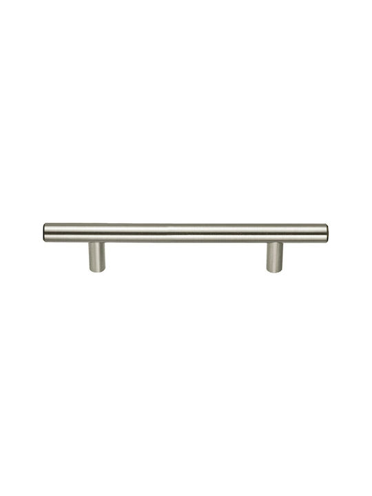 Viometale Handle Furniture made of Metallic in Silver Color with Center Distance 96mm 05.54 1pcs
