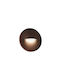 Viokef Round Vita Επιτοίχια Εξωτερική Πλαφονιέρα LED IP65 3W με Θερμό Λευκό Φως 14x14εκ.