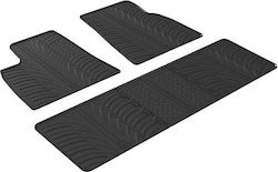 Gledring Set Front and Back 5pcs Tesla Model S 2014-2016 Black