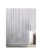 Import Hellas Κουρτίνα Μπάνιου 180x200cm Διάφανη