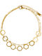 Callajewels Επιχρυσωμένη Αλυσίδα Ποδιού από Ατσάλι