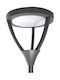 Power Led Εξωτερικό Φωτιστικό LED Δρόμου 60W με Ψυχρό Λευκό Φως IP66 Γκρι