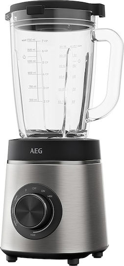 AEG Gourmet 6 Mixer mit Glas Kanäta 1,75 l 1400W Inox
