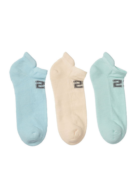 ME-WE Damen Socken Aqua/Pearl/Light blue 3Pack