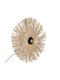 Modern Leuchte Wand Steckdose mit Fassung E27 und Schalter Beige