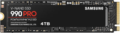 Samsung 990 Pro SSD 4TB M.2 NVMe PCI Express 4.0