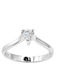 Art d or Damen Ring mit Diamant aus Weißgold 18K