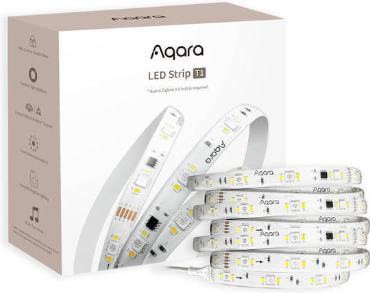 Aqara Ταινία LED T1 24V RGB Φως 2m με Τροφοδοτικό