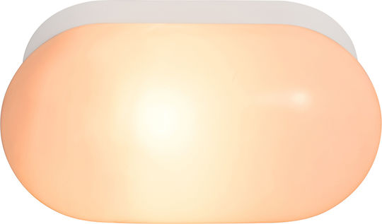 Nordlux Φωτιστικό Τοίχου με Ντουί E27 Λευκό 21.75x11x11εκ.
