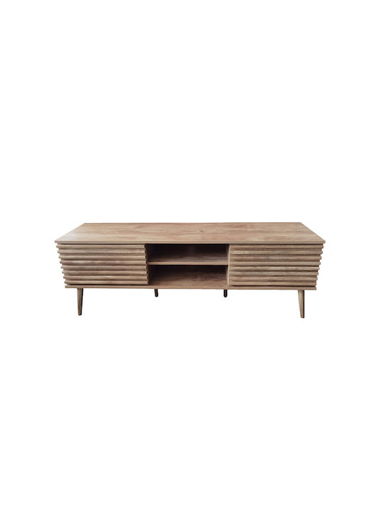 TV-Möbel Hölzernes Kiros Natural L150xB39xH150cm