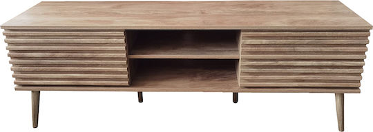 Έπιπλο Τηλεόρασης Kiros Φυσικό Μ150xΠ39xΥ150cm
