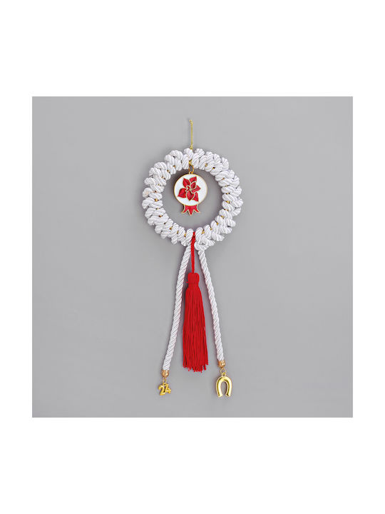 Adorex Hanging Lucky Charm White 1pcs