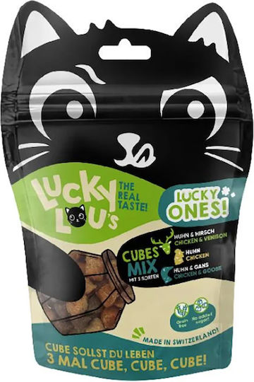 Lucky Lou Cat Treats with Chicken Liver Potatoes for Elderly Cats 80g