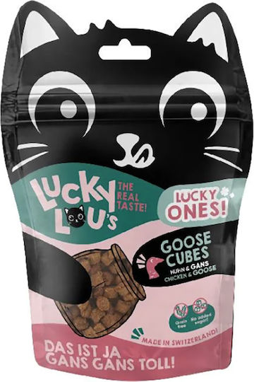 Lucky Lou Λιχουδιές με Κοτόπουλο για Ηλικιωμένες Γάτες 80gr