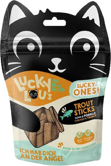 Lucky Lou Chicken Treats for Adult Cats 50g