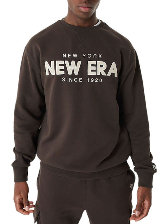 New Era Men's Sweatshirt Brown