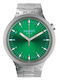 Swatch Forest Ανδρικό Ρολόι 47mm Μπαταρίας με Ασημί Μεταλλικό Μπρασελέ