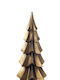 Weihnachtsdekoration Baum 38cm Gray Tisch
