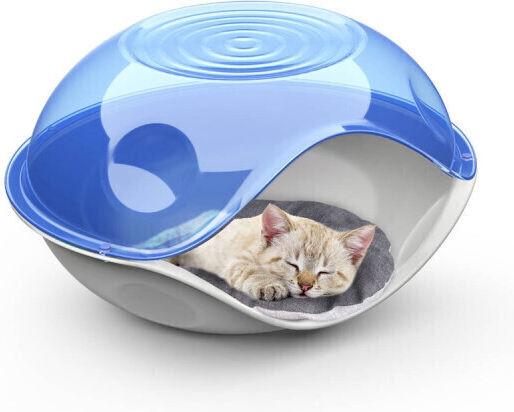 Georplast Duck Nest Cat Blue 57x48x32cm