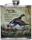 Hip Flask Stainless Steel Brown Flask 210ml