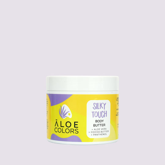 Aloe Colors Solky Touch Feuchtigkeitsspendende Butter Körperpflege mit Aloe Vera für Trockene/Sehr Trockene Haut 200ml