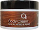 Qure Silk Almond & Aloe Moisturizing Cream Body with Aloe Vera for All Skin Types 500ml