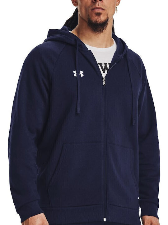 Under Armour Rival Sweatshirt mit Kapuze Dark Blue