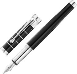 Waldmann Writing Pen Silver with Black Ink