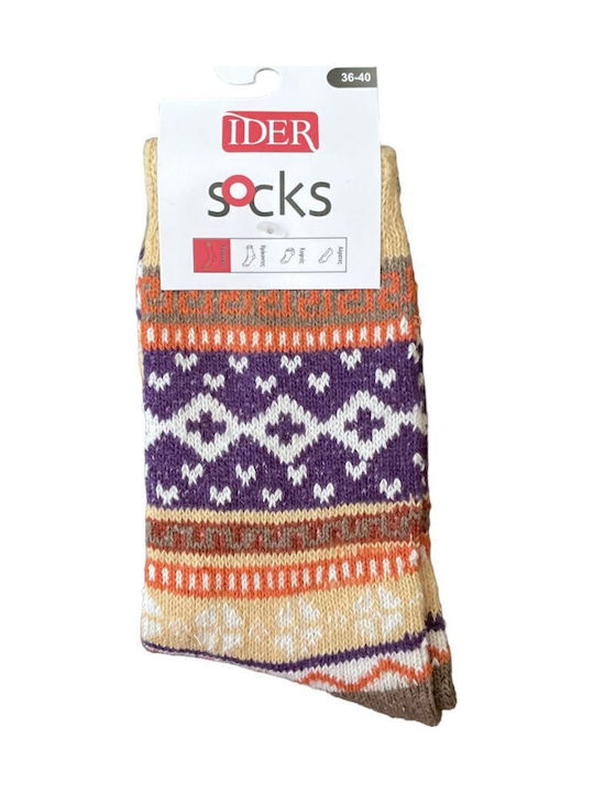 IDER Damen Socken Beige 1Pack