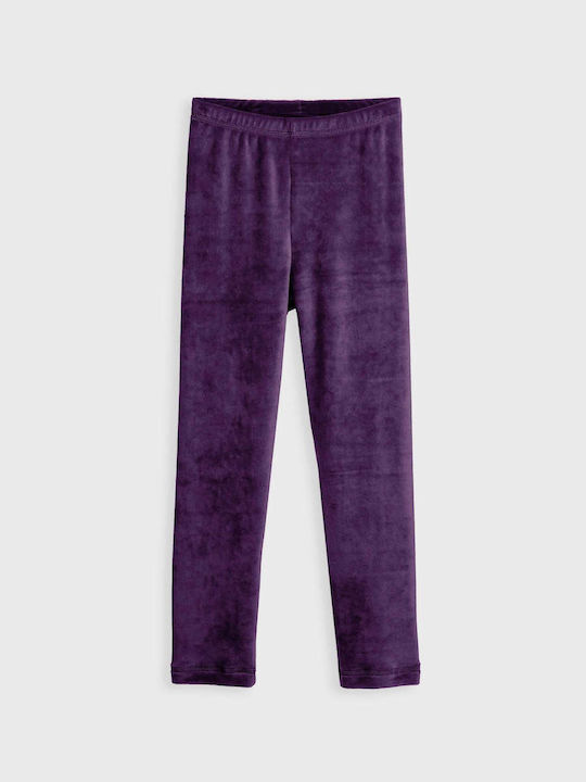 Joyce Leggings pentru Copii Long Purple