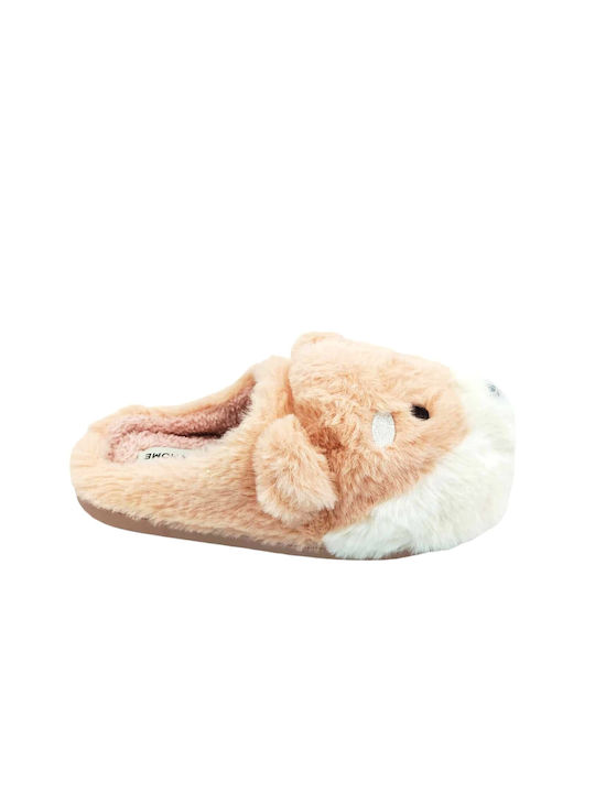 Jomix Kids Slippers Orange Αρκουδάκι