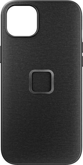 Peak Design Back Cover Υφασμάτινο / Σιλικόνης 2mm Γκρι (iPhone 15 Plus)