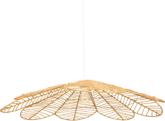 Atmosphera Folk Ceiling Light Beige 98x98cm