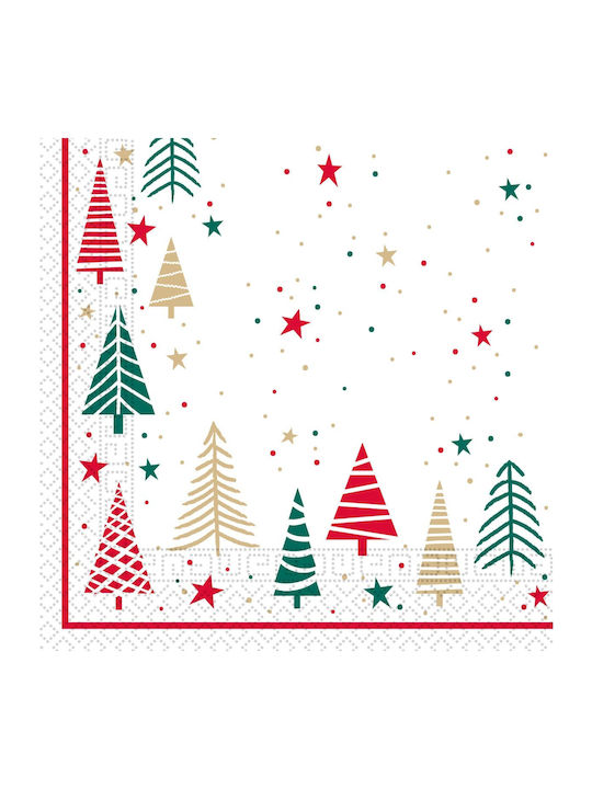 Set Christmas Napkins 20pcs